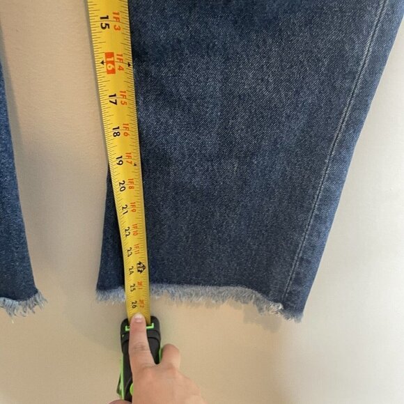 Citizens Of Humanity Premium Vintage Estella Fray High Rise Ankle Flare Size 25 - Picture 8 of 10